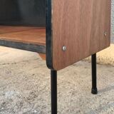 Vintage Alta 1950s glass-fronted bookcase