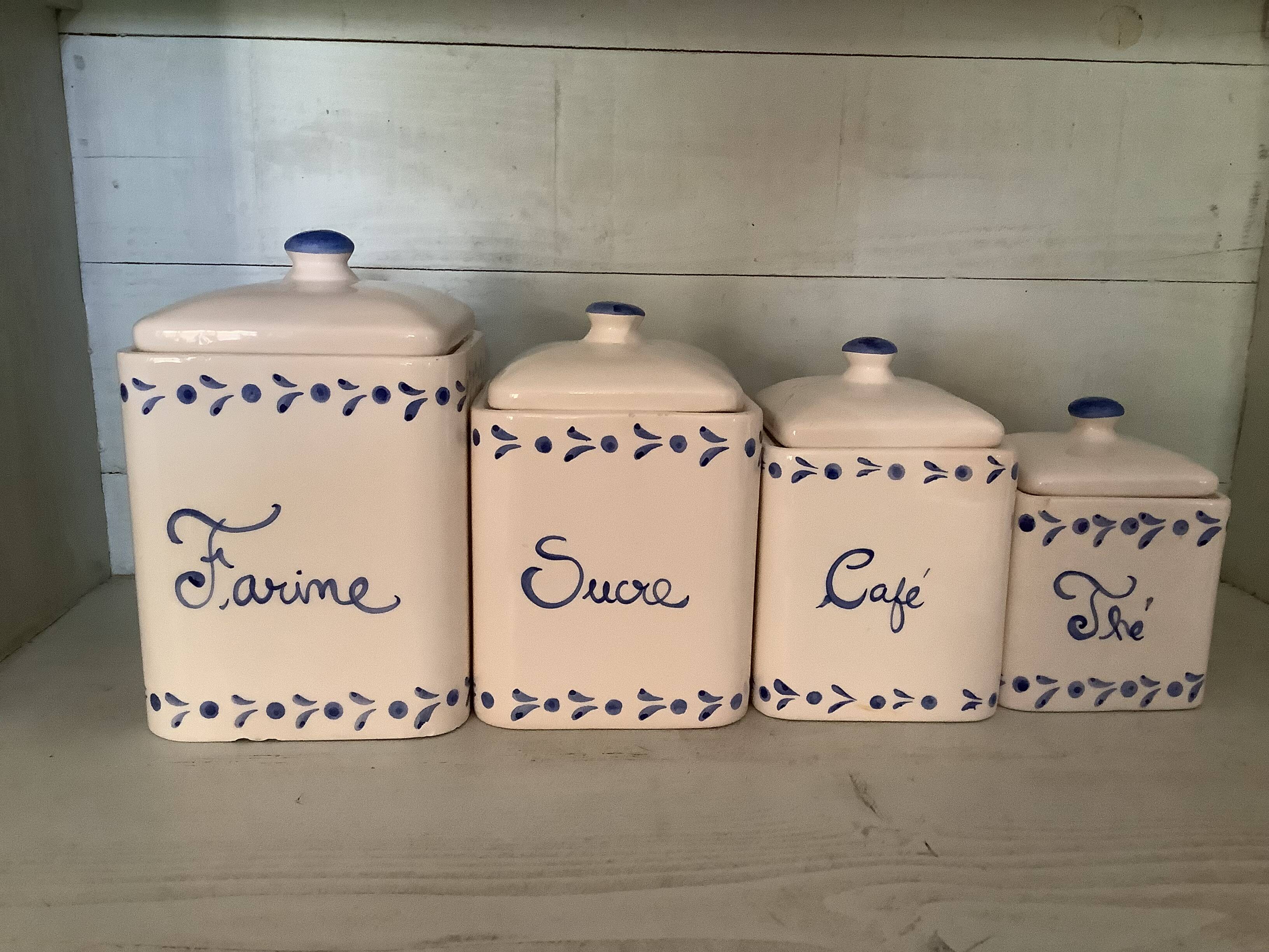 Earthenware spice boxes