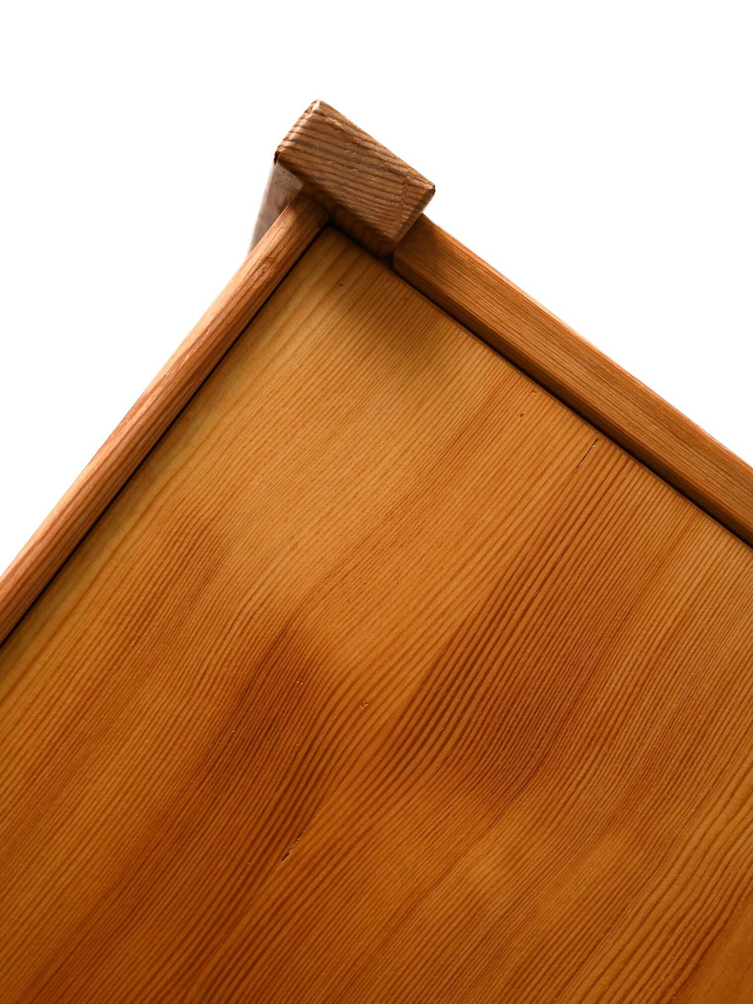 1960s Scandinavian pine wood trolley