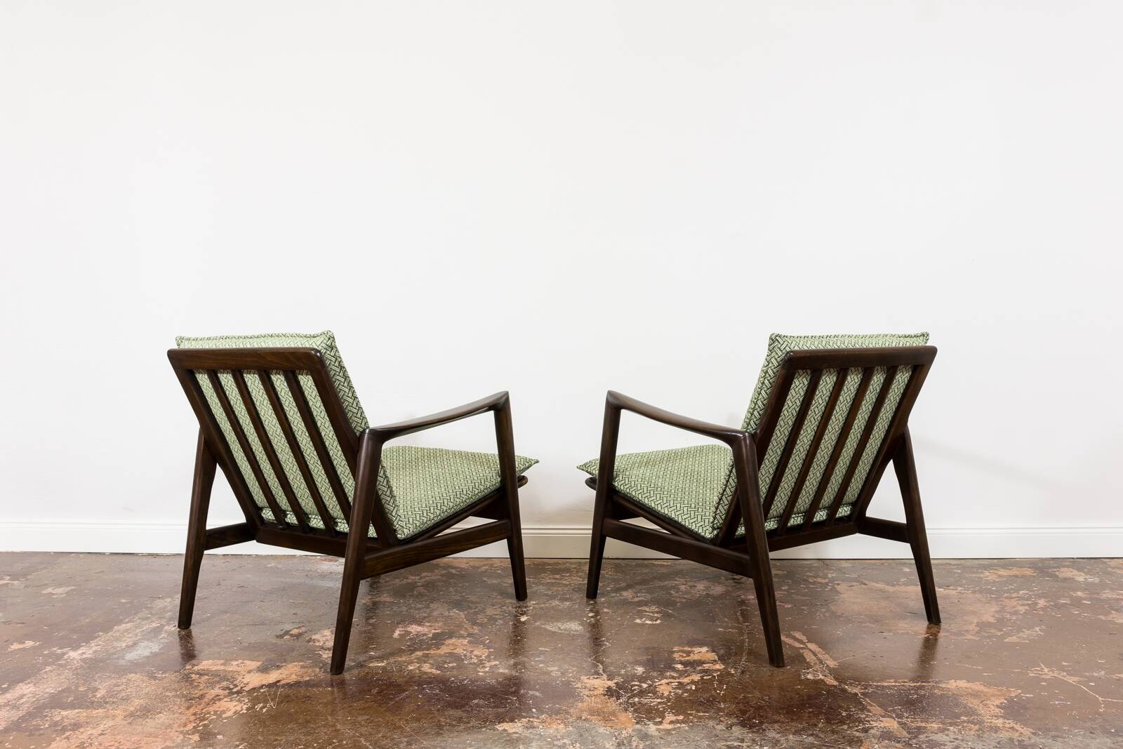 Pair Of Mid Century Armchairs Type 300 139, Poland, 1960s