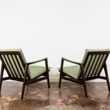 Pair Of Mid Century Armchairs Type 300 139, Poland, 1960s