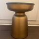 Table d'Appoint Top Granit Effet Bronze