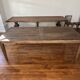 Farm table in solid oak Provence - 250 cm in length