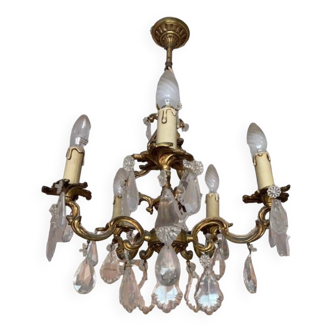 5-arm tassel chandeliers