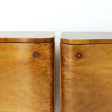 Art Deco Bedside Tables By Jindřich Halabala For Up Závody, 1930s