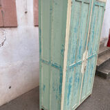 Wooden workshop locker