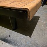 Ceramic wood coffee table CAPRON