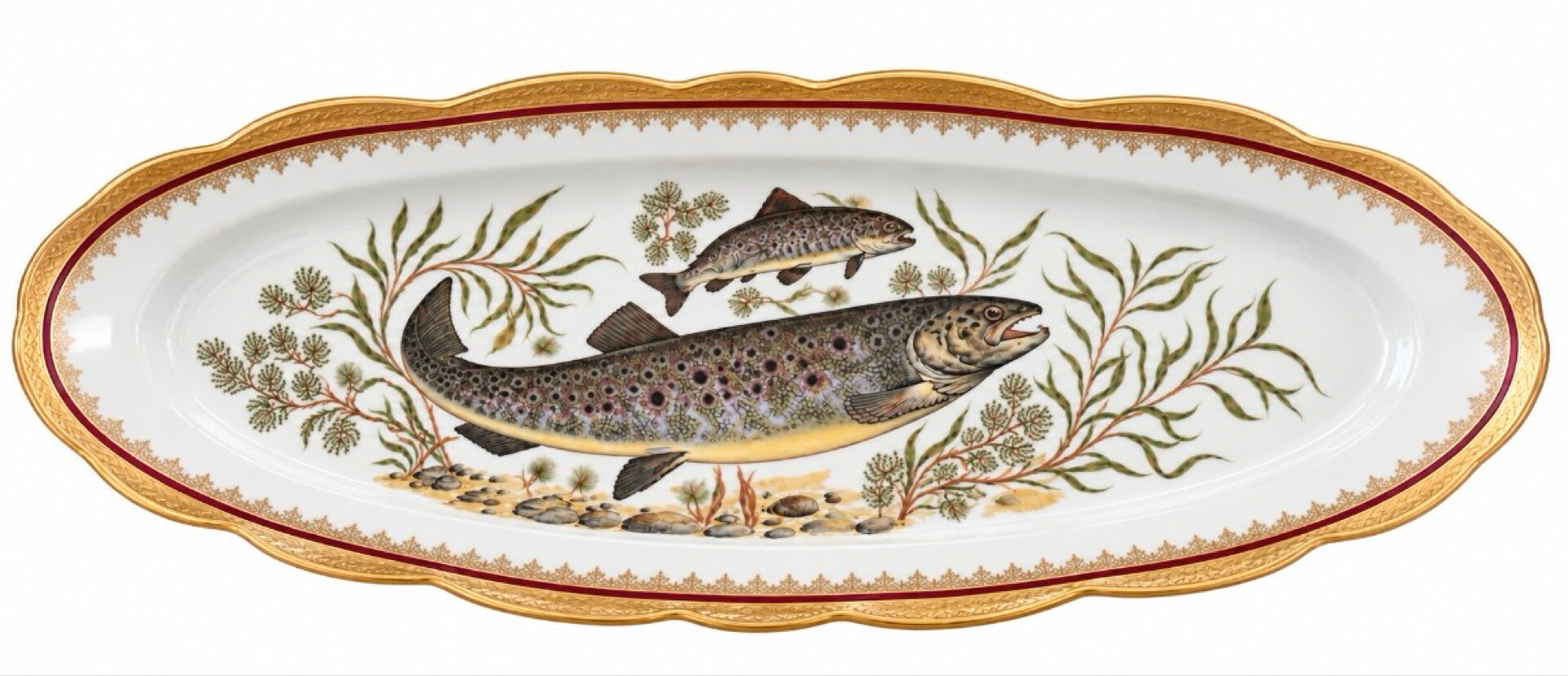 Service complet 78 pièces en porcelaine de Limoges filet or