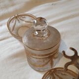 Saint Louis crystal toiletry set