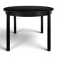 Table moderne teinté noir en chêne