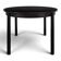 Table moderne teinté noir en chêne