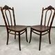 Bentwood dining chairs by Thonet Austria