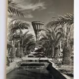 F. Schneider, brutalist landscape (Algeria), 1960s. Black and white silver print.