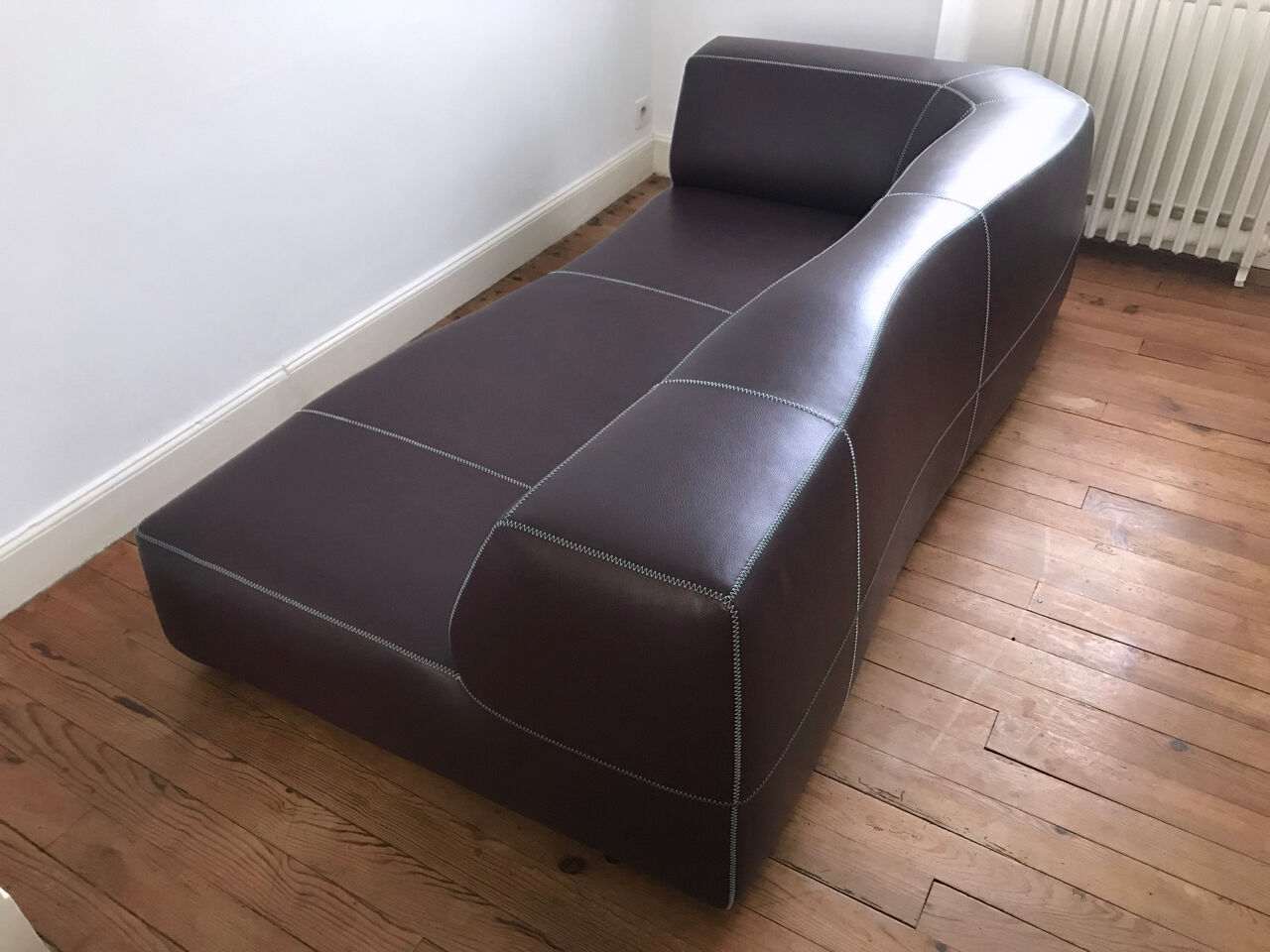 Patricia Urquiola 'Bend' leather sofa B&B Italia
