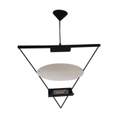 Chandelier design halogen metal Lucien Gau