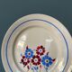 Set of 10 flat plates K&G Lunéville, model Sylvain