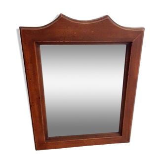 Old wooden mirror