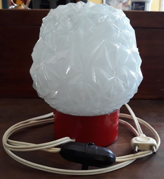 Night light 70s - diamond glass