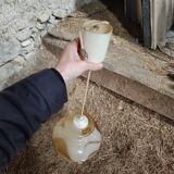 Amber opaline suspension