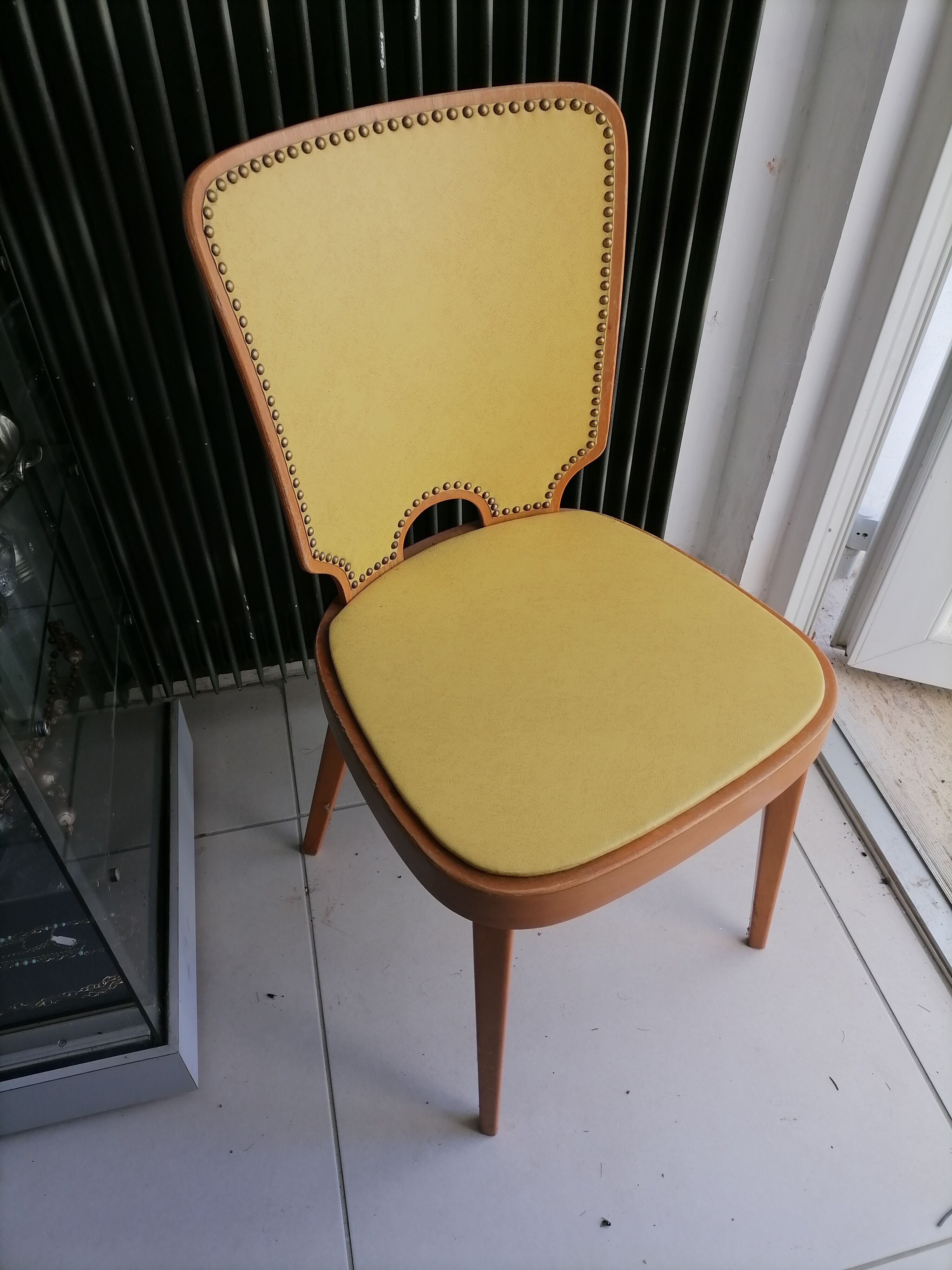 Vintage bistro chair max bill, baumann