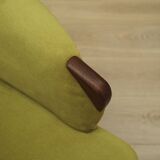 Green armchair, Danish design, 1970s, production: Denmark