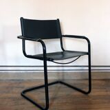 Paire de fauteuils cantilever bauhaus années 70