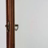 Art Deco Wooden Shaving Cabinet with Mirror, France 1930s