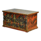 Folk art wedding chest, circa 1850