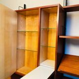 Italian Multi Functional Wall Shelving System with Table