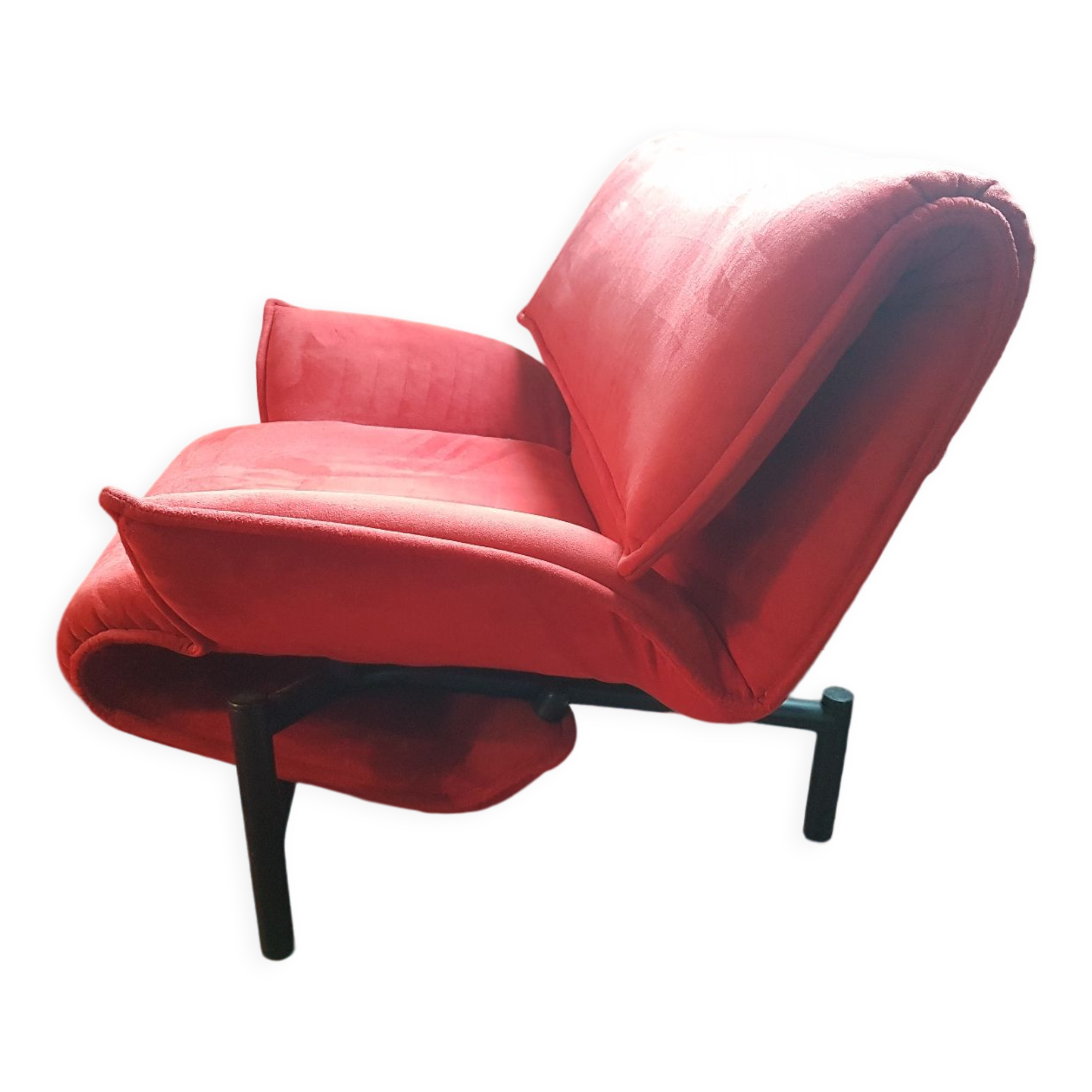 Fauteuil Véranda Lounge de Vico Magistretti pour Cassina