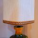 Old vintage design ceramic lamp from the 70s CARI ZALLONI for Steuler