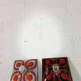 Vintage lava wall lamps