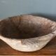 Monoxyl cup in carved wood 20th century popular art