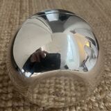 Christofle-Gio Ponti silver ball vase/flower holder