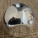 Christofle-Gio Ponti silver ball vase/flower holder