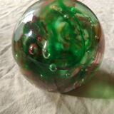 Murano 1960 glass parchment paper press