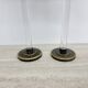 Set of 2 Caravell lucite candle sticks, 1970’s
