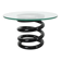 Table d'appoint avec plateau en verre