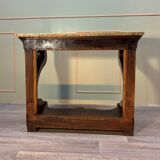 Mahogany console from the restoration period circa 1830