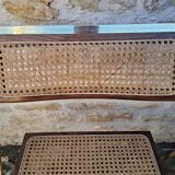 Italian cane folding chairs