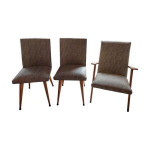 paire de chaises & fauteuil