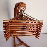 Bamboo bedside lamp