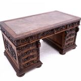 Antique desk, France, late 19th century.