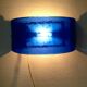 Vintage blue glass wall lights (Murano style)