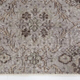 Tapis turc gris affligé 206x114cm