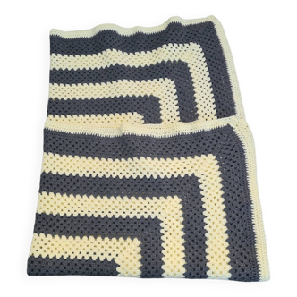 Vintage crochet blanket