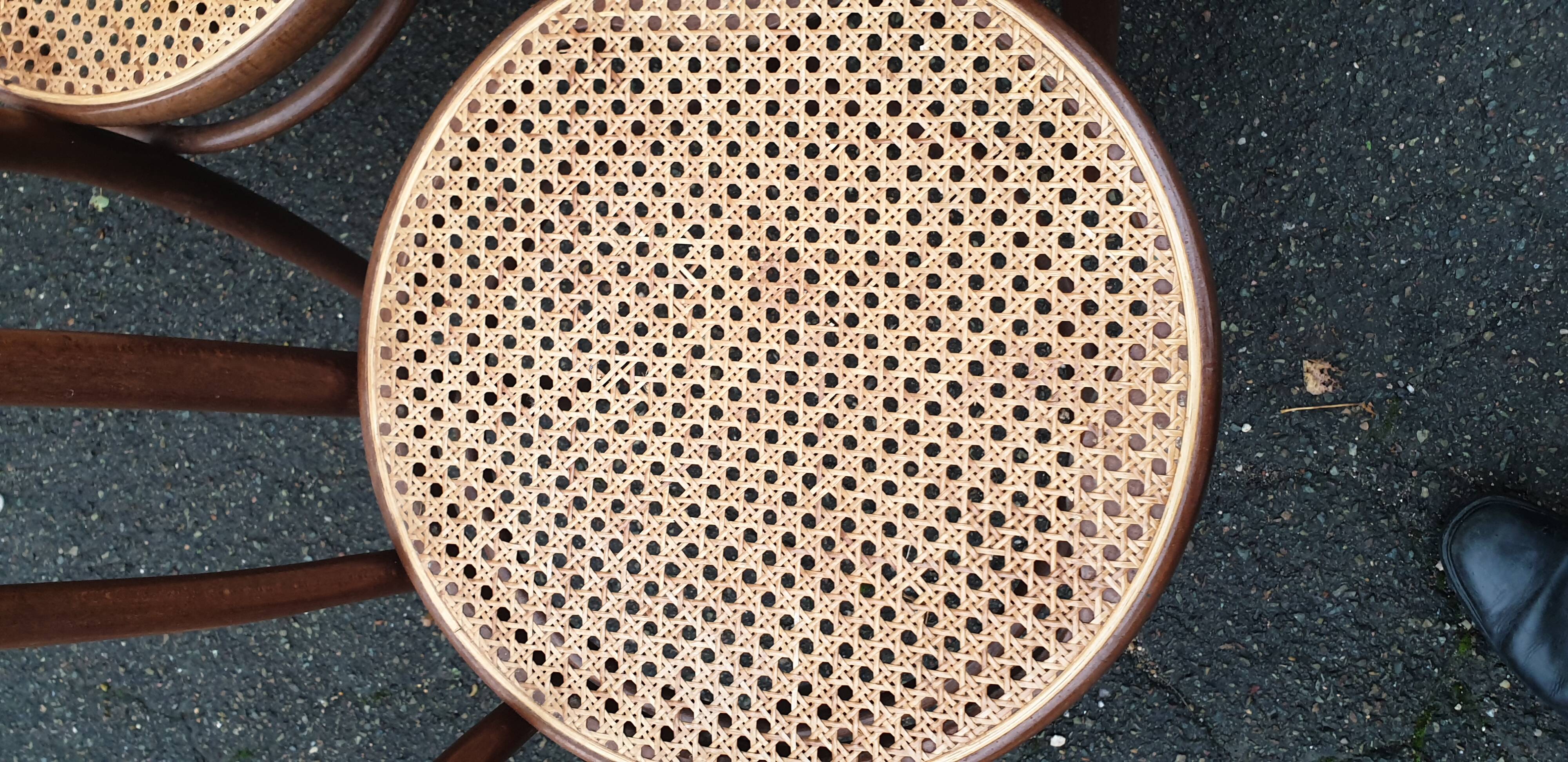 6 chaises bistrot bauman