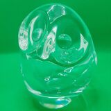 Cendrier hibou en cristal