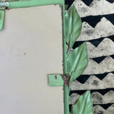 Vintage Italian metal mirror