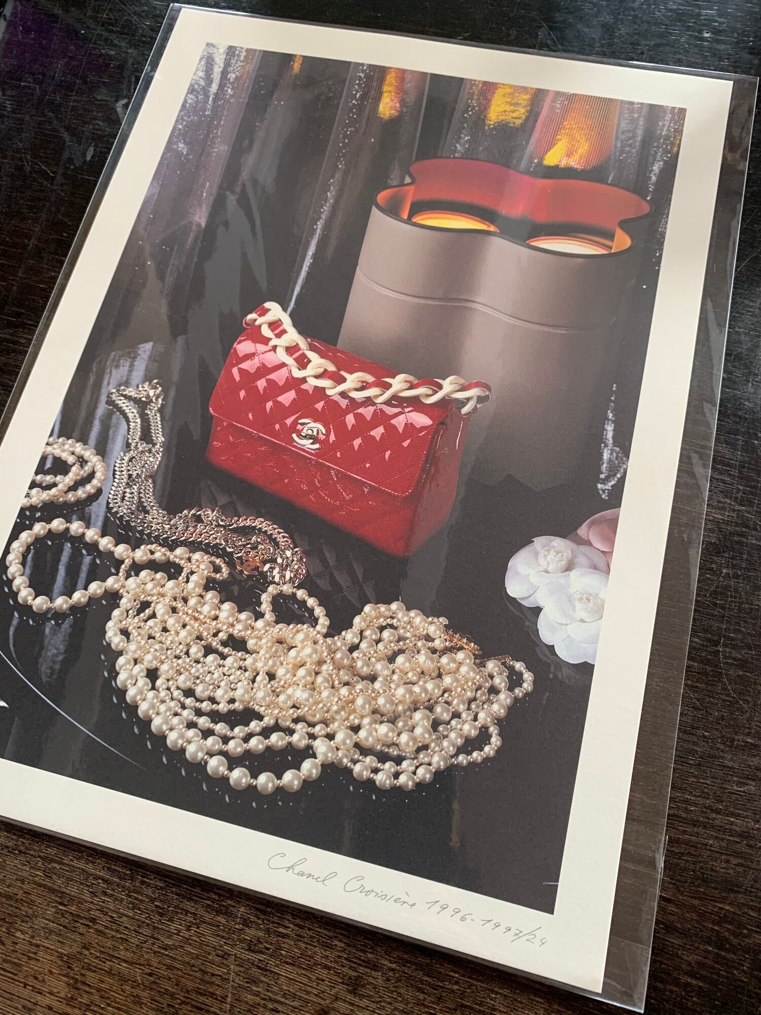 Vintage Karl Lagerfeld photo for Chanel Collection Crosière